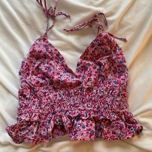 Floral tank top
